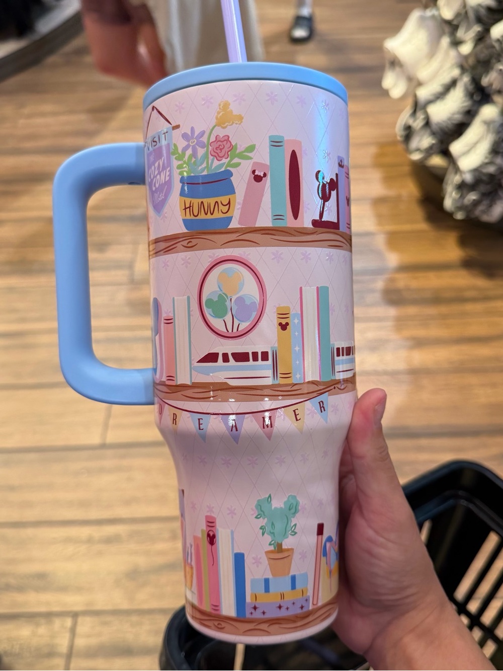 Disney Parks 2026 Magic Kingdom Icons Mickey Balloons Monorail Tumbler Cup 22oz